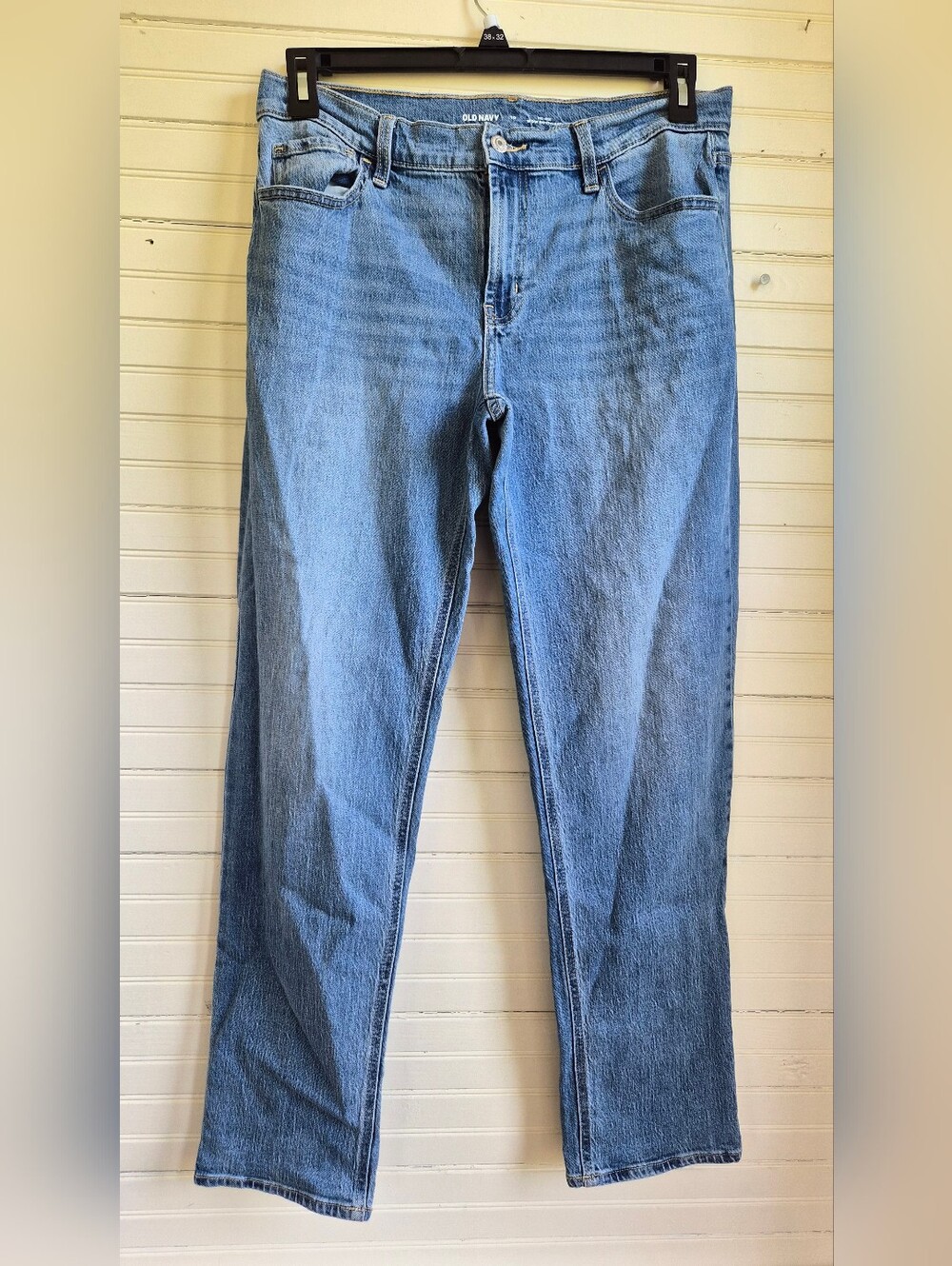 Old Navy-Wow Boyfriend Light Blue Denim Jeans, Women's Size 10